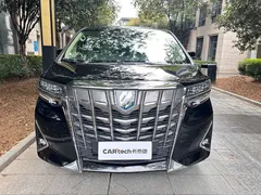 2021 Toyota Alphard Hybrid 2.5L Premium, чёрный — фото 2
