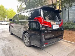2021 Toyota Alphard Hybrid 2.5L Premium, чёрный — фото 5