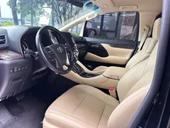 2021 Toyota Alphard Hybrid 2.5L Premium, чёрный — фото 7