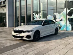 2022 BMW 3 Series 325Li M Sport Night Package, белый — фото 1