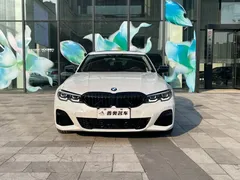 2022 BMW 3 Series 325Li M Sport Night Package, белый — фото 2