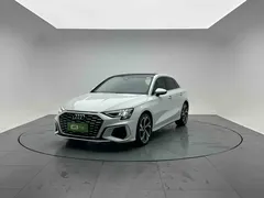 2021 Audi A3 Sportback 35 TFSI Luxury Sport, белый — фото 1
