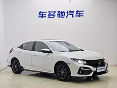2021 Honda Civic Hatchback 220TURBO CVT, белый — фото 3