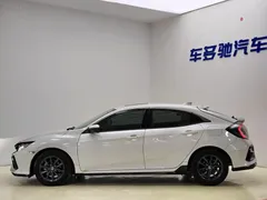 2021 Honda Civic Hatchback 220TURBO CVT, белый — фото 4
