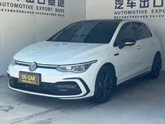 2023 Volkswagen Golf 280TSI DSG R-Line Lite, белый — фото 1
