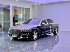 2021 Mercedes-Benz Maybach S-Class S 480 4MATIC, чёрный — фото 1