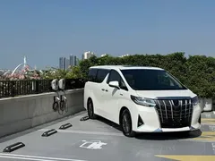 2020 Toyota Alphard 2.5L Hybrid Luxury, белый — фото 2