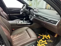 2021 BMW 7 Series 740Li Leading M Sport Package, чёрный — фото 15