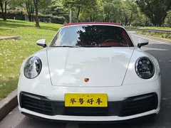 2023 Porsche 911 Carrera Cabriolet 3.0T, белый — фото 2