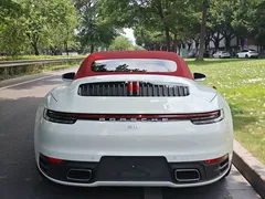 2023 Porsche 911 Carrera Cabriolet 3.0T, белый — фото 3