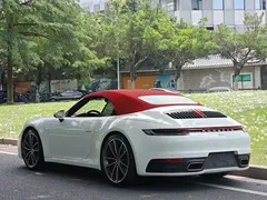 2023 Porsche 911 Carrera Cabriolet 3.0T, белый — фото 4