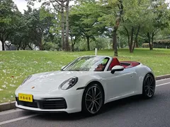 2023 Porsche 911 Carrera Cabriolet 3.0T, белый — фото 24