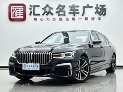 2021 BMW 7 Series 730Li M Sport Package, чёрный — фото 1