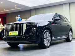 2022 Hongqi E-HS9 690km 6-seat, чёрный — фото 1