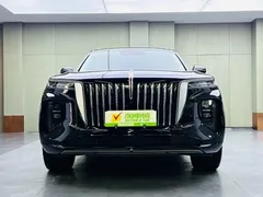 2022 Hongqi E-HS9 690km 6-seat, чёрный — фото 2