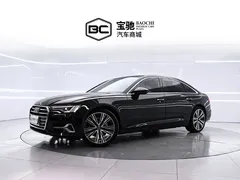 2023 Audi A6L 40 TFSI Luxury Elegant, чёрный — фото 1
