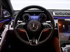 2023 Mercedes-Benz S-Class S 400 L Luxury, чёрный — фото 7