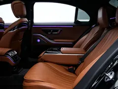 2023 Mercedes-Benz S-Class S 400 L Luxury, чёрный — фото 17