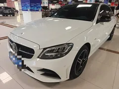 2021 Mercedes-Benz C-Class C 260 L Sport, белый — фото 1