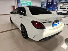 2021 Mercedes-Benz C-Class C 260 L Sport, белый — фото 3