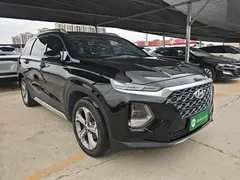2020 Hyundai Santa Fe 380 TGDi AT 2WD GLS Luxury, чёрный — фото 4