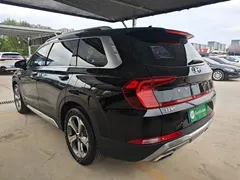 2020 Hyundai Santa Fe 380 TGDi AT 2WD GLS Luxury, чёрный — фото 5