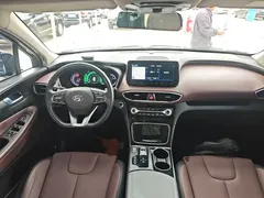 2020 Hyundai Santa Fe 380 TGDi AT 2WD GLS Luxury, чёрный — фото 10