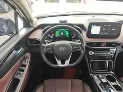 2020 Hyundai Santa Fe 380 TGDi AT 2WD GLS Luxury, чёрный — фото 11
