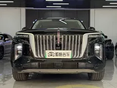 2021 Hongqi E-HS9 460km Qixiang 6-Seat, чёрный — фото 2