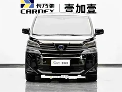 2020 Toyota Vellfire 2.5L Hybrid Black Gold Limited Edition, чёрный — фото 2