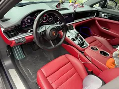 2023 Porsche Panamera 2.9T, синий — фото 4