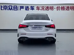 2022 Mercedes-Benz A-Class A 200 L Sport Sedan Fashion, белый — фото 23