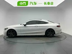 2022 Mercedes-Benz C-Class 200 Coupe, белый — фото 3