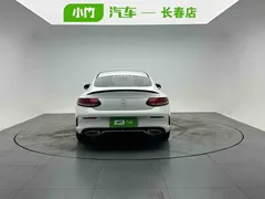 2022 Mercedes-Benz C-Class 200 Coupe, белый — фото 4