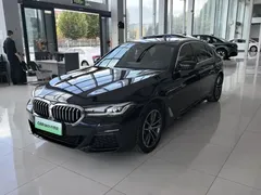 2021 BMW 5 Series 535Le M Sport Package, чёрный — фото 1