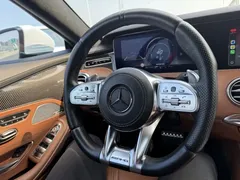 2018 Mercedes-Benz S-Class AMG 63 4MATIC+ Coupe, белый — фото 16