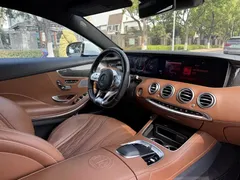 2018 Mercedes-Benz S-Class AMG 63 4MATIC+ Coupe, белый — фото 19