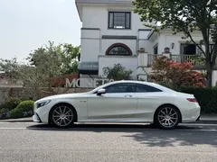 2018 Mercedes-Benz S-Class AMG 63 4MATIC+ Coupe, белый — фото 23