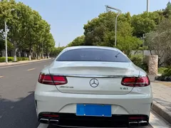 2018 Mercedes-Benz S-Class AMG 63 4MATIC+ Coupe, белый — фото 27
