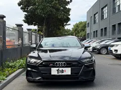 2022 Audi S7 2.9 TFSI quattro, чёрный — фото 2