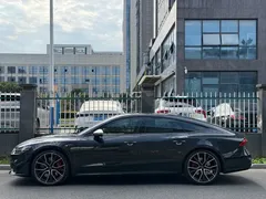 2022 Audi S7 2.9 TFSI quattro, чёрный — фото 3