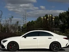 2021 Mercedes-Benz CLA AMG 45 4MATIC, белый — фото 3