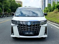 2021 Toyota Alphard Hybrid 2.5L Premium, белый — фото 2