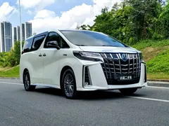 2021 Toyota Alphard Hybrid 2.5L Premium, белый — фото 3