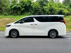 2021 Toyota Alphard Hybrid 2.5L Premium, белый — фото 4