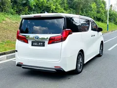 2021 Toyota Alphard Hybrid 2.5L Premium, белый — фото 7