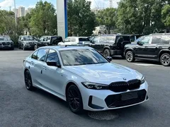 2023 BMW 3 Series 325Li M Sport Dark Night Package, белый — фото 3