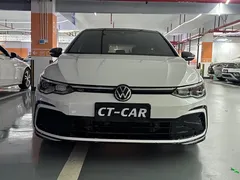 2021 Volkswagen Golf 280TSI DSG R-Line, белый — фото 2