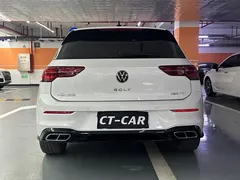 2021 Volkswagen Golf 280TSI DSG R-Line, белый — фото 8