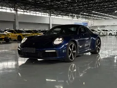 2023 Porsche 911 Carrera 4 3.0T, синий — фото 1